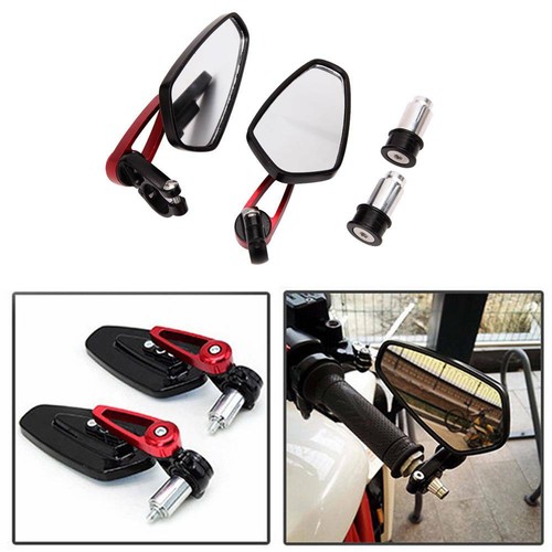 Motorcycle handle bar end - motorcycle, side