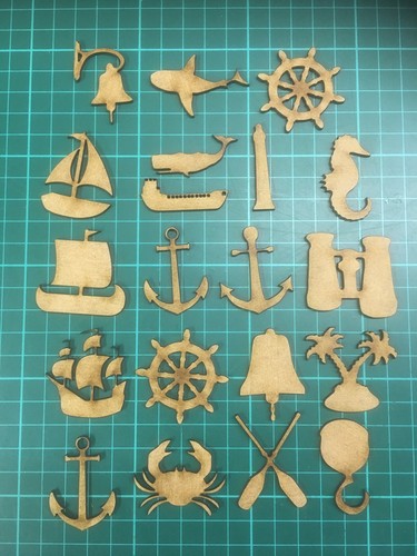Mdf wooden nautical - /ships, /