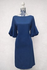 M&S Cobalt Blue Fluted Sleeve