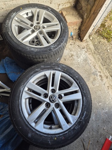 16inch alloy wheels 3 tyres - alloy,