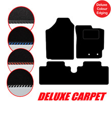 Tailored DELUXE Carpet Car Floor Mats Toyota Yaris 2006 to 2011  & 2 Clips