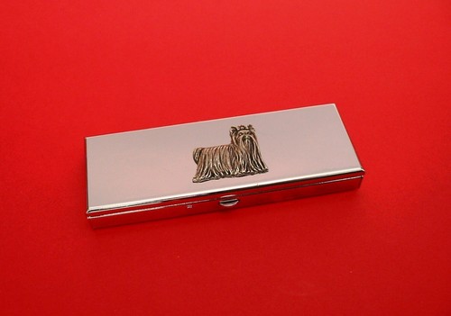 Yorkshire terrier pewter - yorkshire, motif
