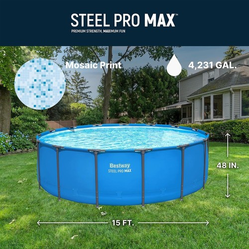 Steel pro max 48 - 15’, 48"