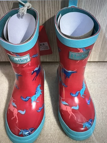 Bnwt hatley unicorn wellies - hatley,