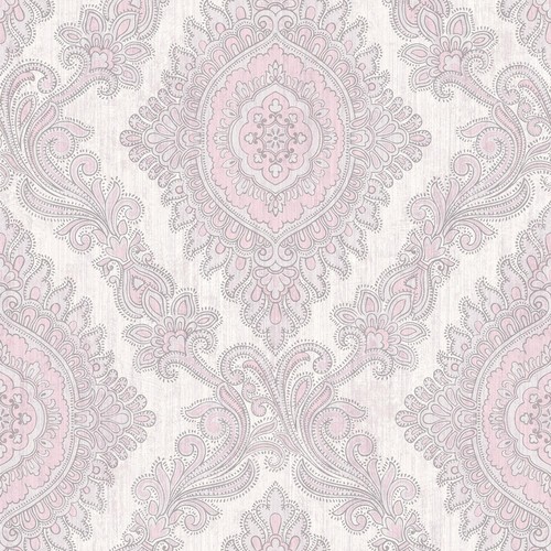 Wallquest villa rosa damask - villa,