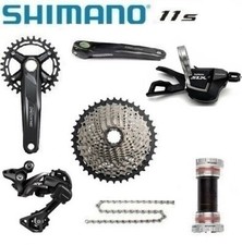 New Shimano 1x11 Speed MTB Groupset SLX M7000 KITS W/RD-M8000 Deore M5100 Crank