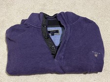 GANT  1/4 Zip Jumper Purple