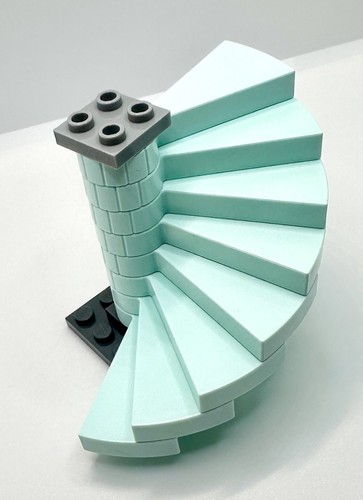 Lego spiral staircase stairs - spiral, 8