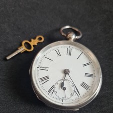 Antique Solid Silver Gents