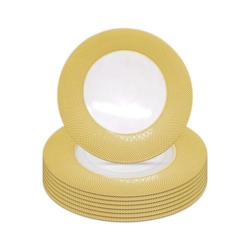 12pcs charger plates wedding - 1-12pcs,
