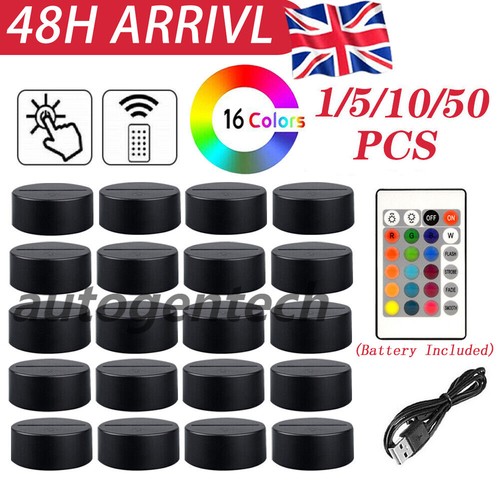 Set 3d lamp night - 3d,