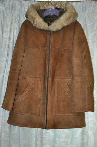 Morlands real shearling hooded - real,