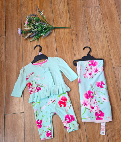 Baker 2pc cotton floral - 2pc,