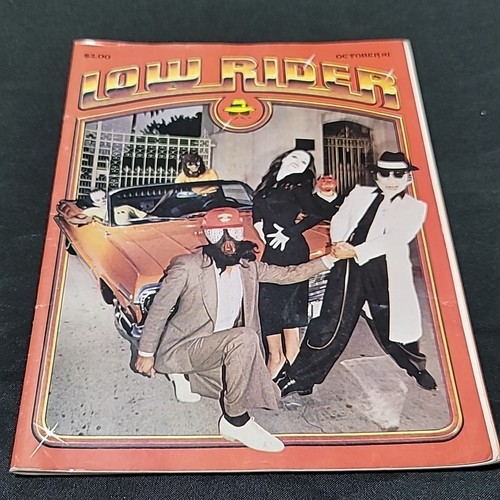 Lowrider magazine october 1981 - october,