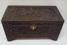 Small Carved Camphor Wood