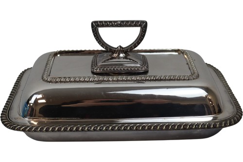 Vintage silver plated covered - vintage,