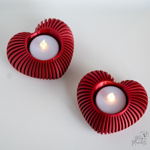 Heart loop led tealight - heart,