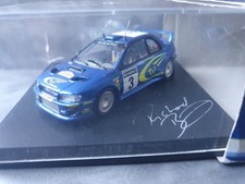 Subaru Impreza WRC Burns Network Q RAC Rally 2000 Winner Prodrive 03 1/43 scale