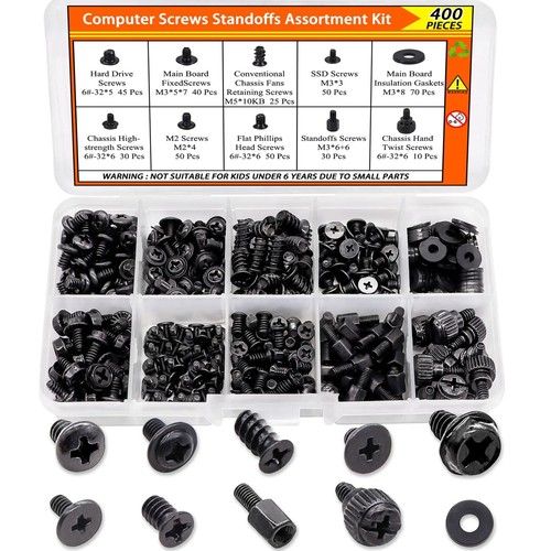 400pcs computer screw kit - screw,