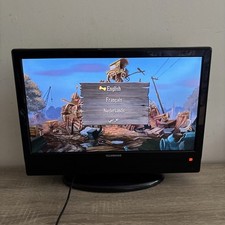 TECHWOOD 16822 HD 16” Television With Built In DVD Player - Caravan Motorhome TV