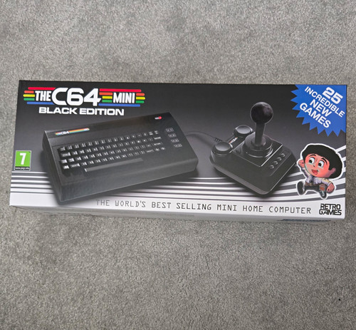 Retro games thec64 - mini, black