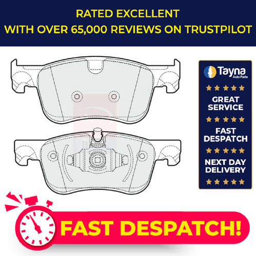 Brake pads set fits citroen - citroen, c4