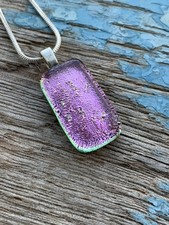 Dichroic Glass Pendant