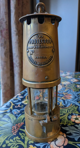 The protector miners lamp - the,