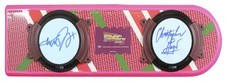 Michael J. Fox & Christopher Lloyd Back To The Future Signed Hoverboard BAS Wit