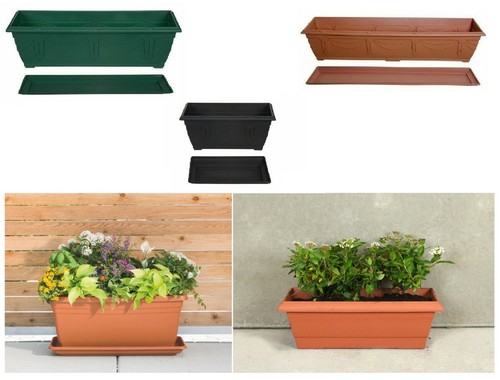 Plastic planter plant flower - planter,