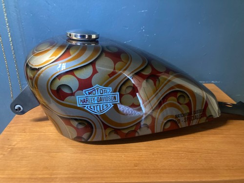 Custom painted harley davidson - custom,