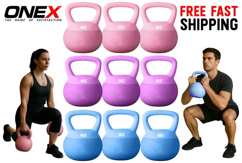 Weights rubber kettlebells - weights,