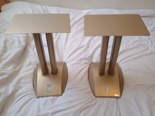 Alphason Akros 2 Deluxe Speaker Stands In GOLD.