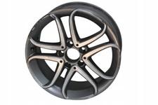 1x Alloy Wheel 17 Inch 7.5" 5x112 52 5ET Gloss Graphite A2464010302 Mercedes-Benz Mg