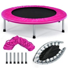 Mini Folding Trampoline Foldable Children Fitness Rebounder indoor & outdoor