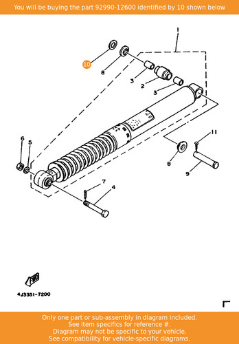 Yamaha washer plate - yamaha,