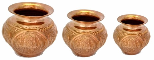 Pure copper lota - pure,