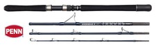 Penn Overseas II Boat Rod 4pc Sea Fishing Travel Rods Heavy Lures Saltwater