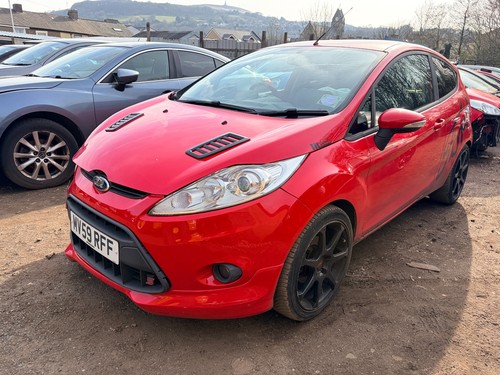 Mk7 ford fiesta zetec - fiesta, red