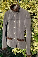 CHANEL XS Navy Corduroy Jacket