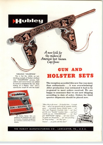 1957 paper hubley - paper, toy