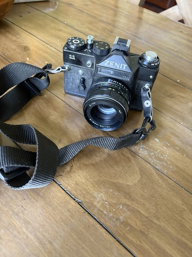Zenit black vintage slr - zenit,