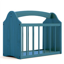MAGAZINE RACK FREE STANDING
