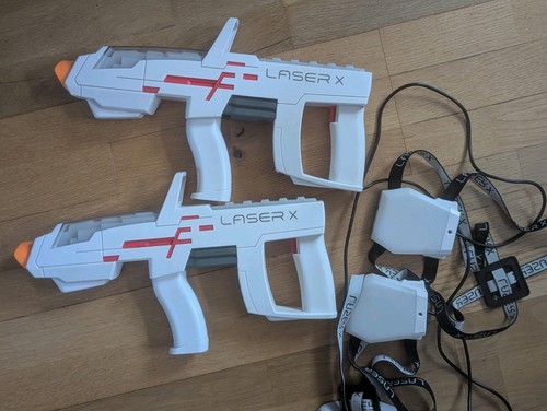 Laser guns with - laser,