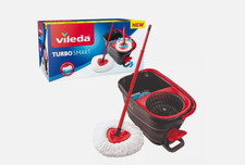 Vileda Turbo Spin Smart Microfibre Mop and Bucket Set | Brand New
