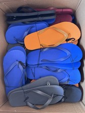 Bulk Lot NEW Flip Flops – Mixed Colors & Sizes – Wholesale Sandals 50 Pairs