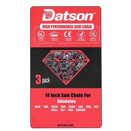 3pack chainsaw chain for - 14",