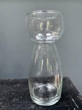 Vintage Clear Glass Hyacinth
