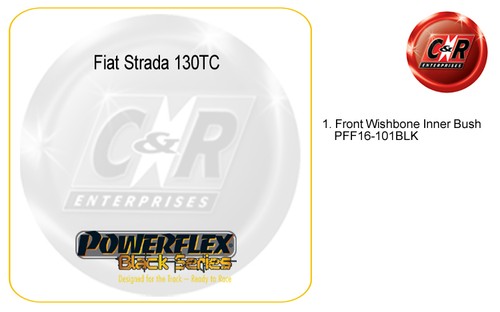 Powerflex black complete bush - powerflex,