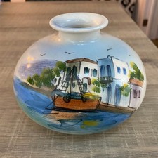 Vintage Pottery Posy Vase Greek ?